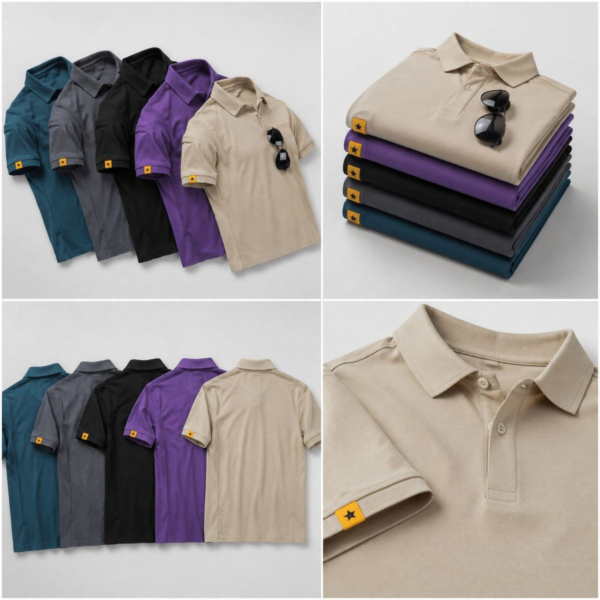 pack of 5 polo tshirt