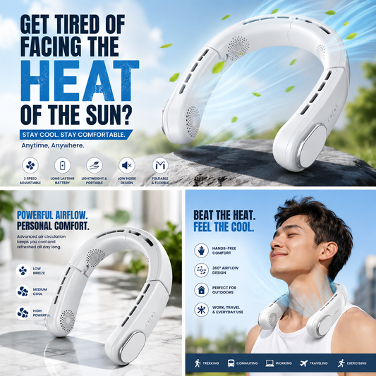 Portable Neck Fan