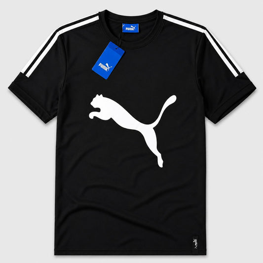 Regular Fit T-Shirt (Black, L)